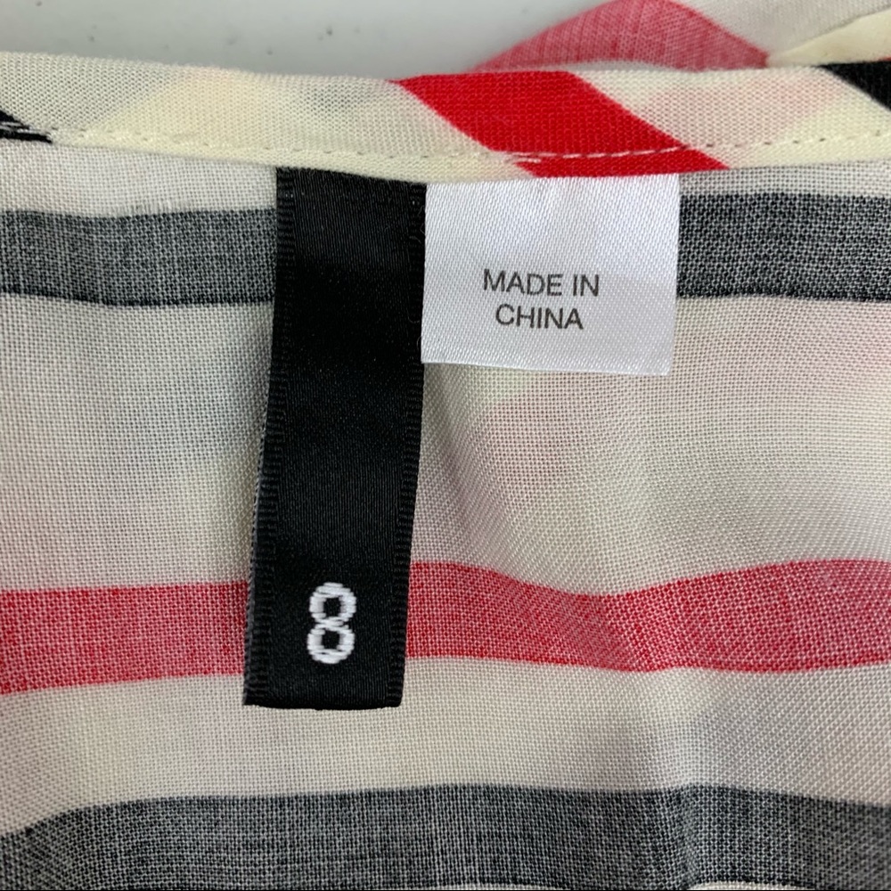 H & M Divided Women’s Striped Romper - Picture 9 of 12